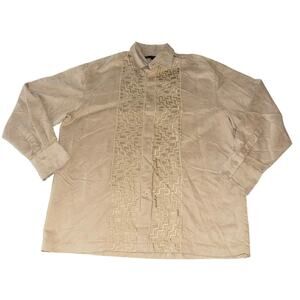 Lorenzino Men’s short sleeve shirt aztec